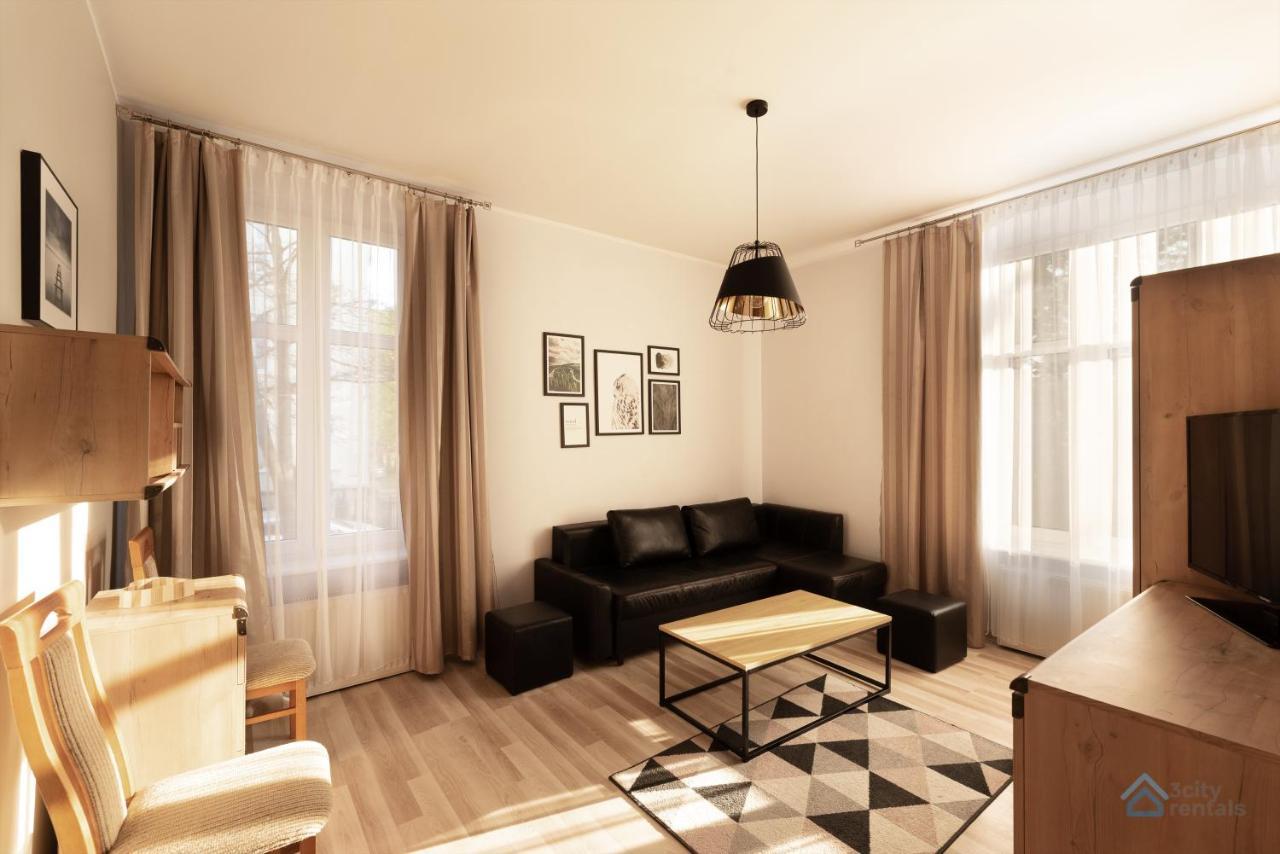 Tradycyjny Apartament 3City W Sopocie Blisko Plazy By Noclegi Renters 索波特 外观 照片